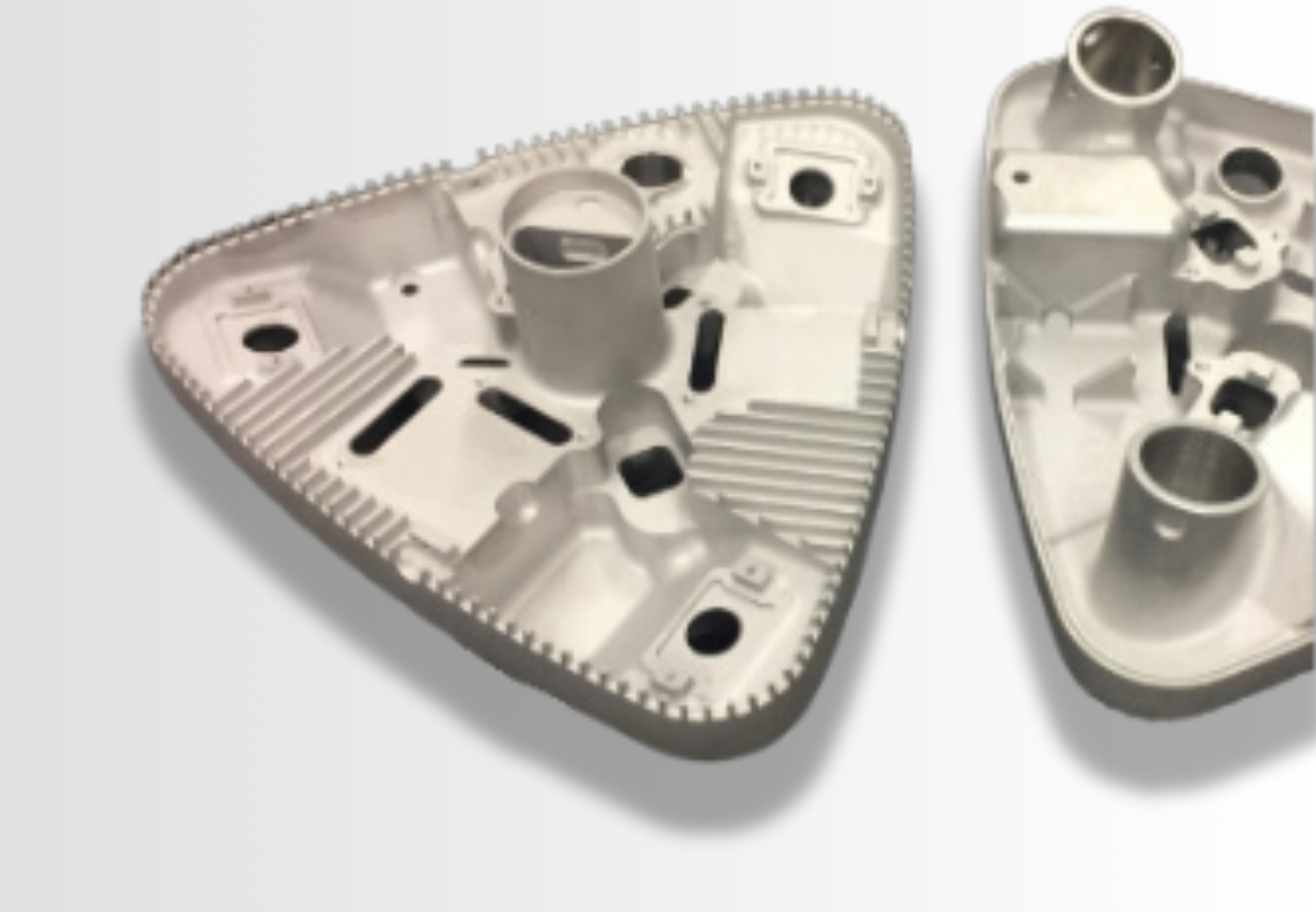 3D and multi-axis machining, precise (thin-walled) housings machined.